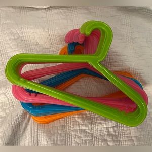 Neon IKEA kids hangers